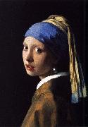 Johannes Vermeer Girl with a Pearl Earring, Sweden oil painting artist